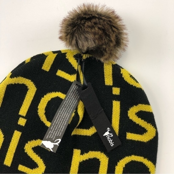 NOBIS NEW ski hat with tags knit beanie Macgyver knit toque - Picture 6 of 6